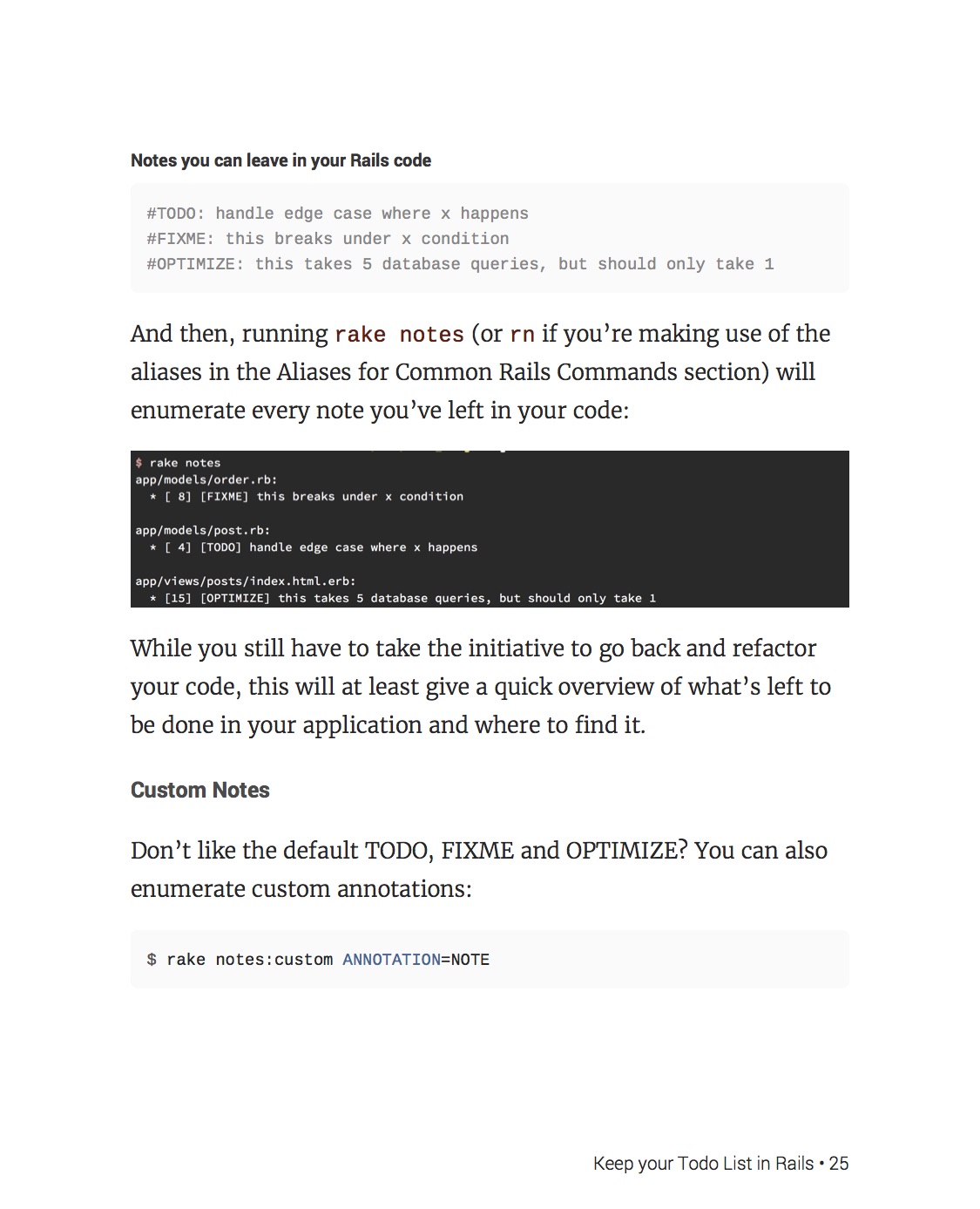 Efficient Rails Sample